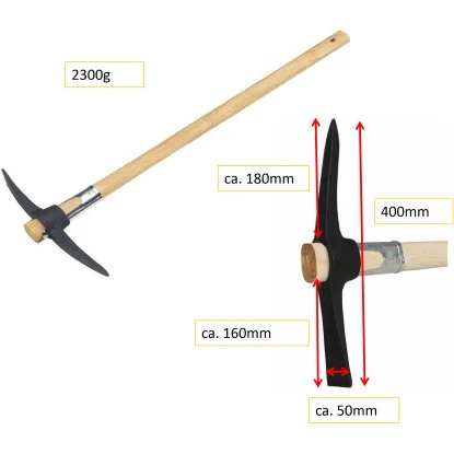 LUX Kreuzhacke Comfort Eingestielt 900 Mm 4 LUX Kreuzhacke Comfort Eingestielt 900 Mm – Bild 2