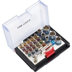 LUX Bit- Und Steckschlüsselsatz 6,3 Mm (1/4") 28-teilig