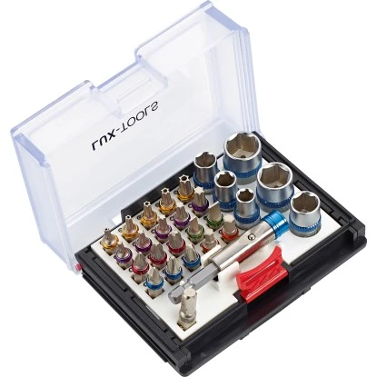 LUX Bit- Und Steckschlüsselsatz 6,3 Mm (1/4") 28-teilig 3 LUX Bit- Und Steckschlüsselsatz 6,3 Mm (1/4") 28-teilig