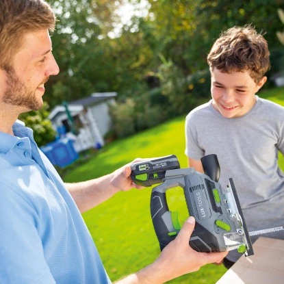 LUX 1 PowerSystem Starter-Set Mit 20 V 2 Ah Li-Ion Akku Und Schnellladegerät 10 LUX 1 PowerSystem Starter-Set Mit 20 V 2 Ah Li-Ion Akku Und Schnellladegerät – Bild 8