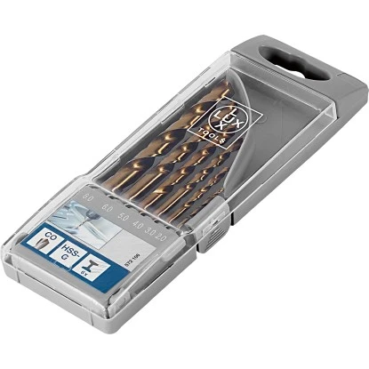 LUX Kobalt-Bohrer-Set Comfort 6-teilig 4 LUX Kobalt-Bohrer-Set Comfort 6-teilig – Bild 2