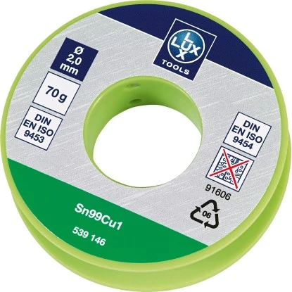 LUX Basterlot Ø 2,0 Mm 70 G 3 LUX Basterlot Ø 2,0 Mm 70 G