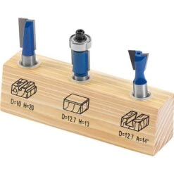 LUX HM Oberfräser-Set 3-teilig