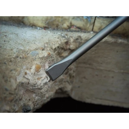 LUX Fliesenmeißel-Set Comfort SDS-Plus 3-teilig 4 LUX Fliesenmeißel-Set Comfort SDS-Plus 3-teilig – Bild 2