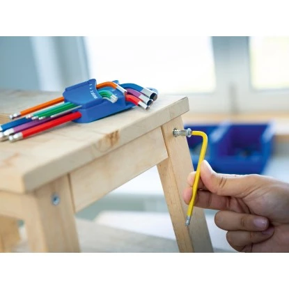 LUX Sechskantschlüsselsatz 9-teilig 6 LUX Sechskantschlüsselsatz 9-teilig – Bild 4