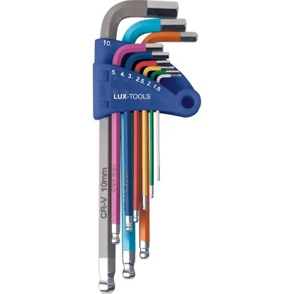LUX Sechskantschlüsselsatz 9-teilig 3 LUX Sechskantschlüsselsatz 9-teilig