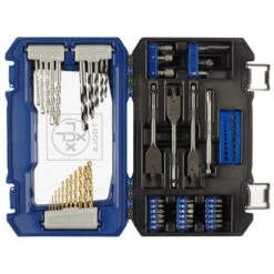 LUX Bohrer- Und Bitset 52-teilig 8 LUX Bohrer- Und Bitset 52-teilig -Lux-Tools hrerund BitSet 51teilig 04