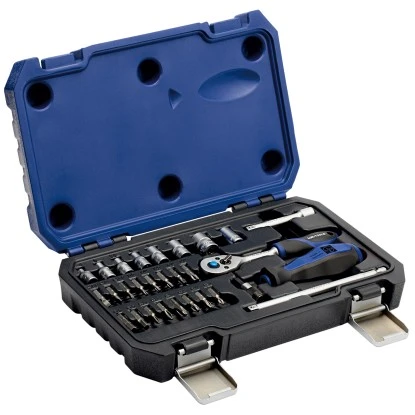 LUX Steckschlüsselsatz Comfort 6,3 Mm (1/4") 30-teilig 3 LUX Steckschlüsselsatz Comfort 6,3 Mm (1/4") 30-teilig